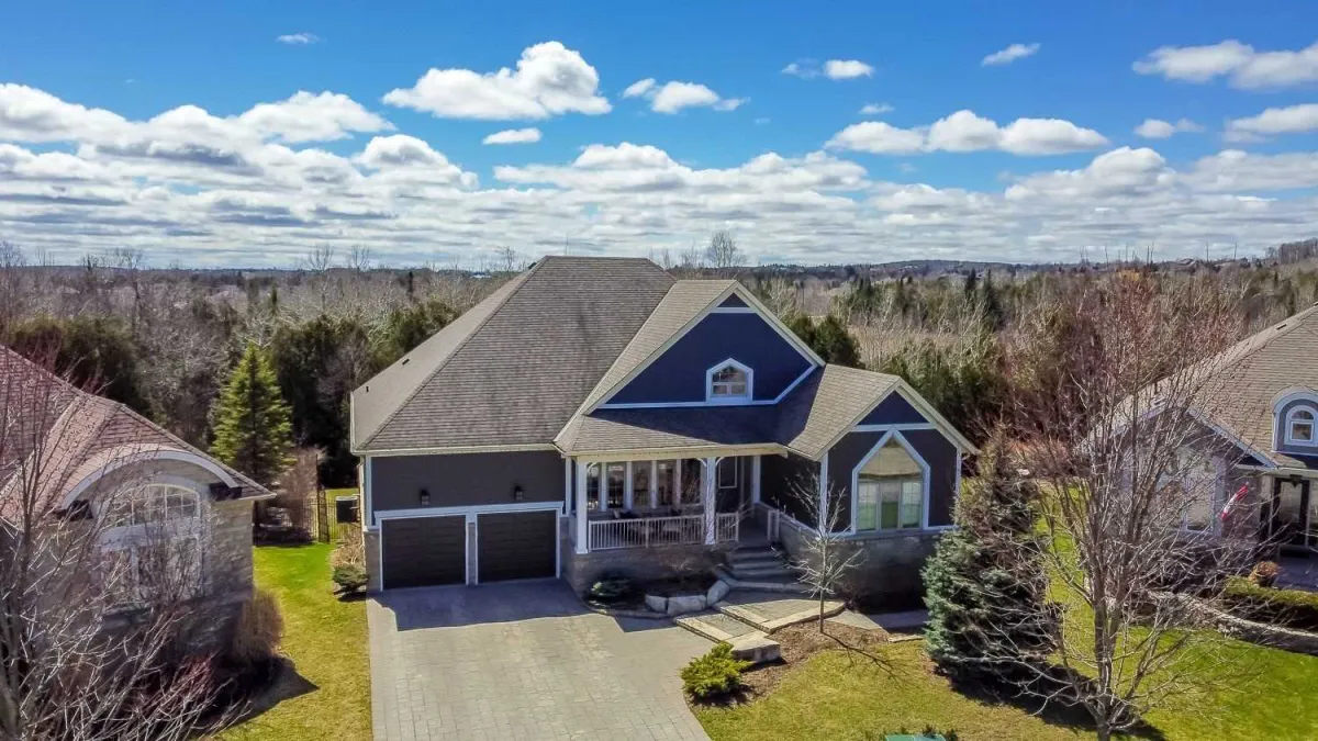Large two-storey home with attached two-car garage in Credit Springs Estates, Orangeville