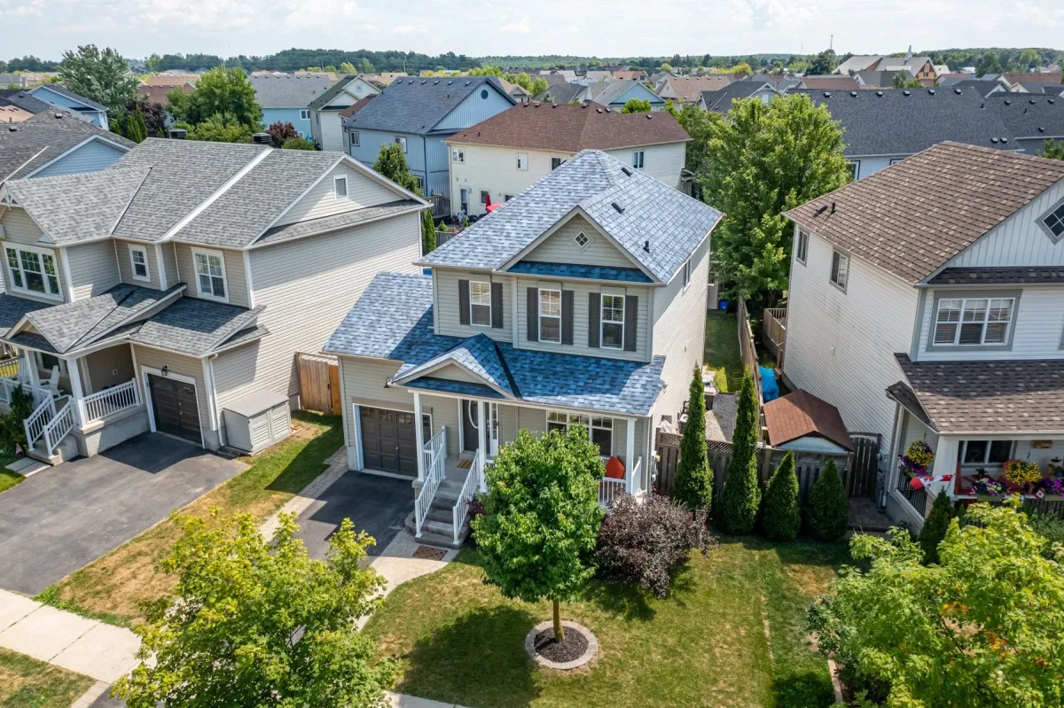2-Storey detached home with attached garage located in the Acton area of Halton Hills, Ontario