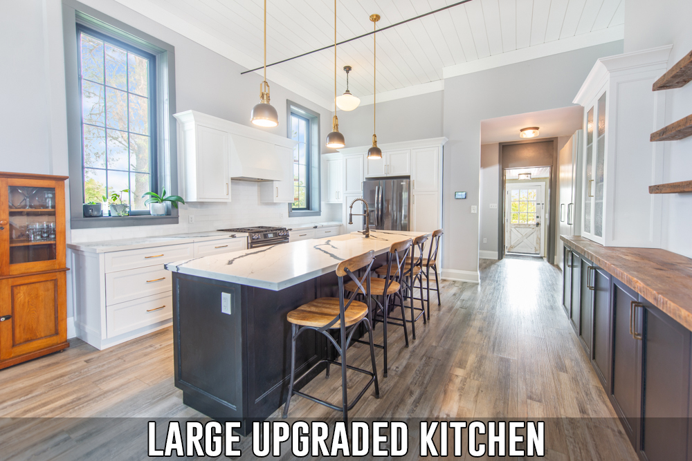 Large upgraded kitchen in converted schoolhouse located at 586274 County Road 17, Mulmur