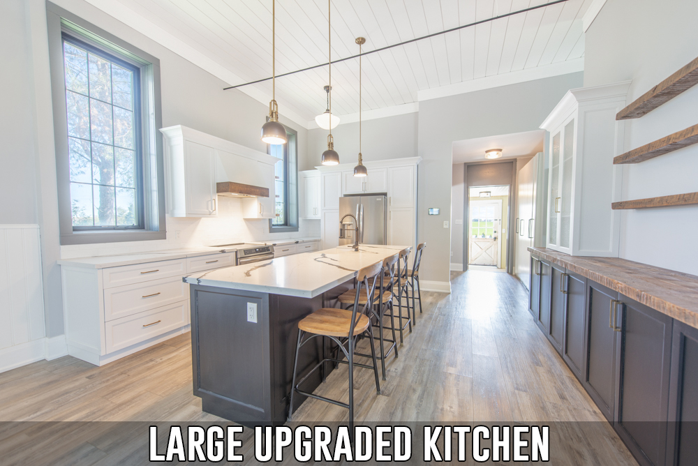 Large upgraded kitchen in converted schoolhouse located at 586274 County Road 17, Mulmur