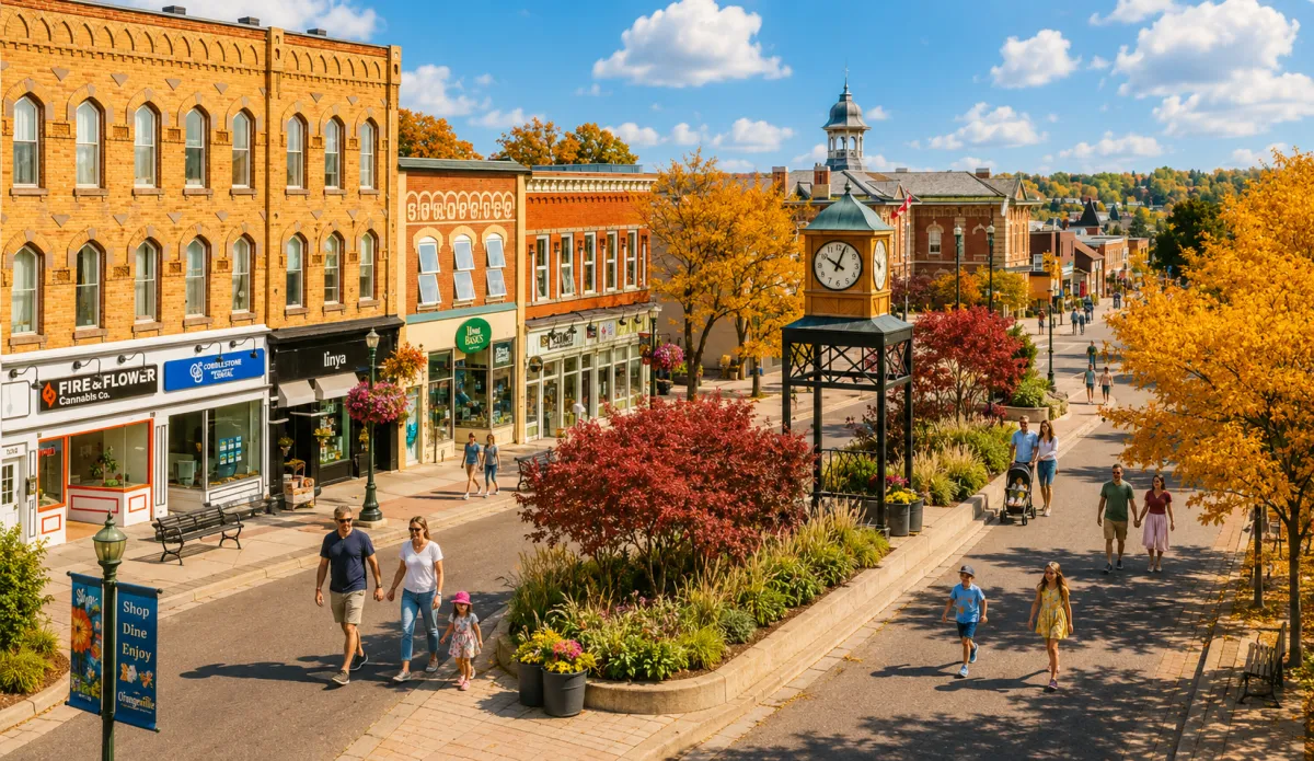 Image of Downtown Orangeville, Ontario