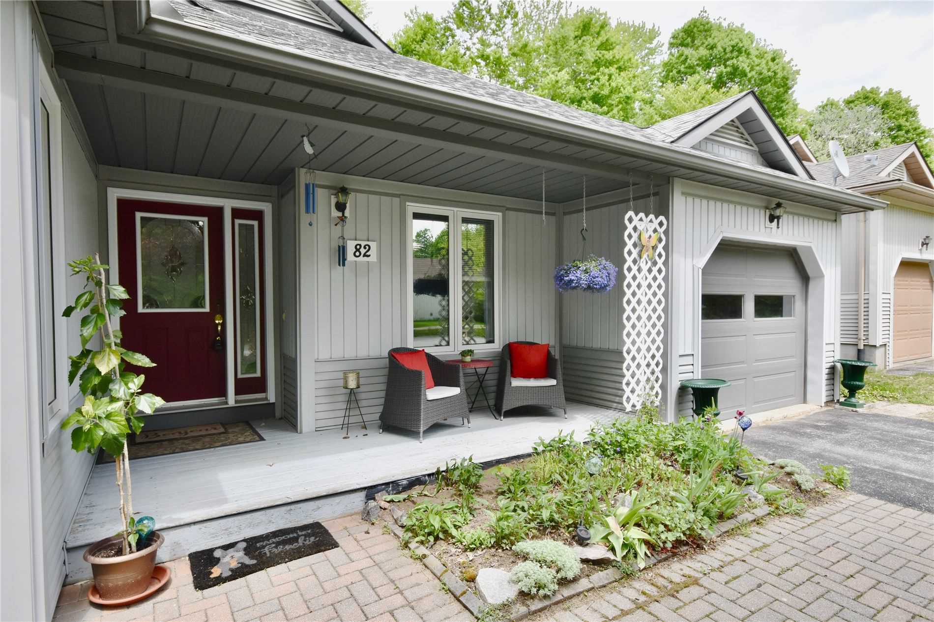 image of one of the homes in the PineRidge Adult Lifestyle Community in Gravenhurst