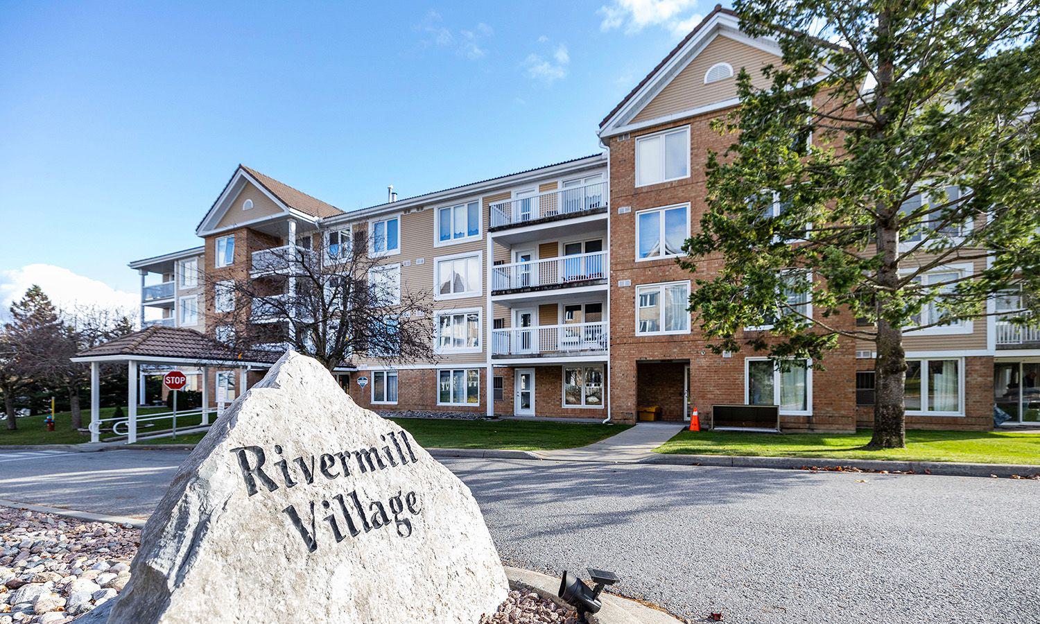 An image of the outside of one of the buildings at Rivermill Village
