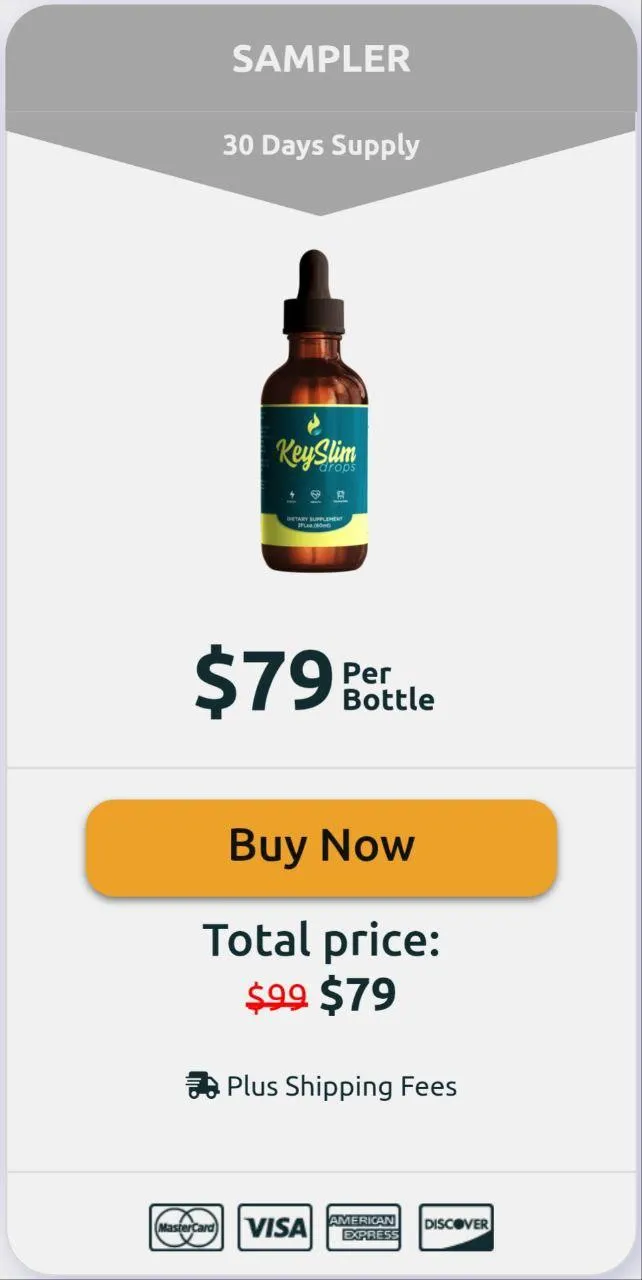 KeySlim Drops 1 botte buy