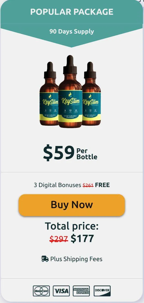KeySlim Drops 3 botte buy