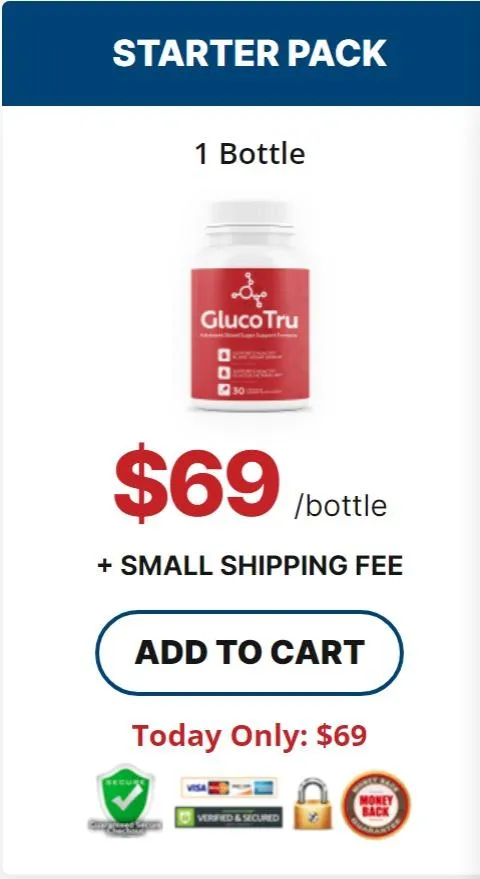 GlucoTru 1 Bottle price