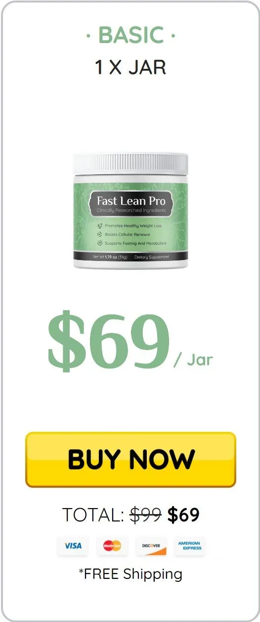 Fast Lean Pro 1 Bottle price