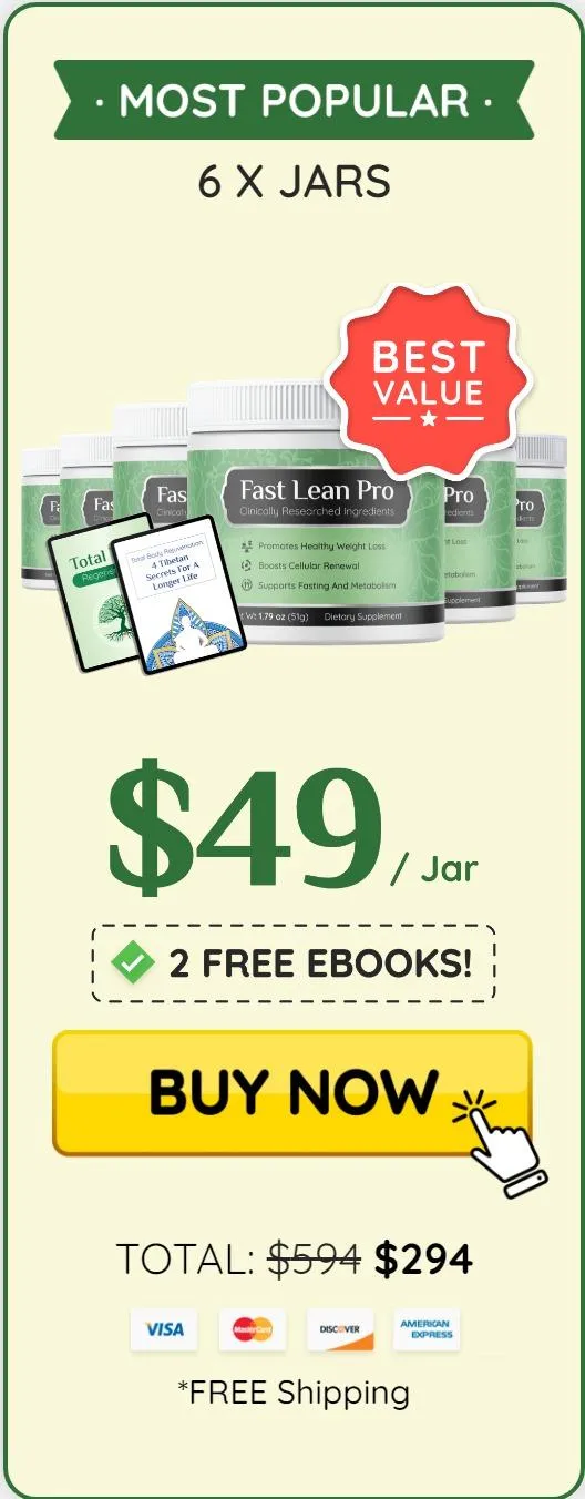 Fast Lean Pro  3 Bottles price