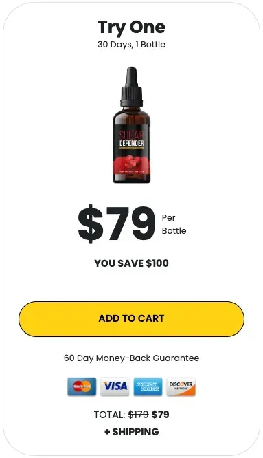 Sugar Defender 1 Bottle 