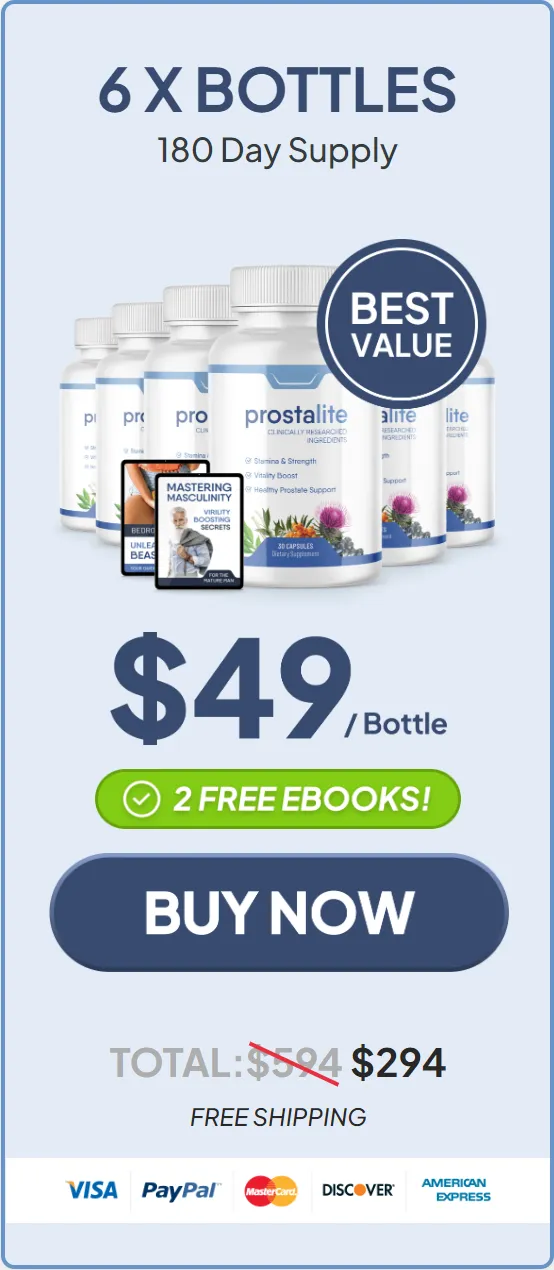 prostalite buy 6 bottle 