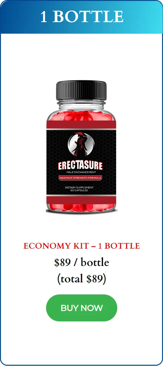 erectasure buy 1 bottle