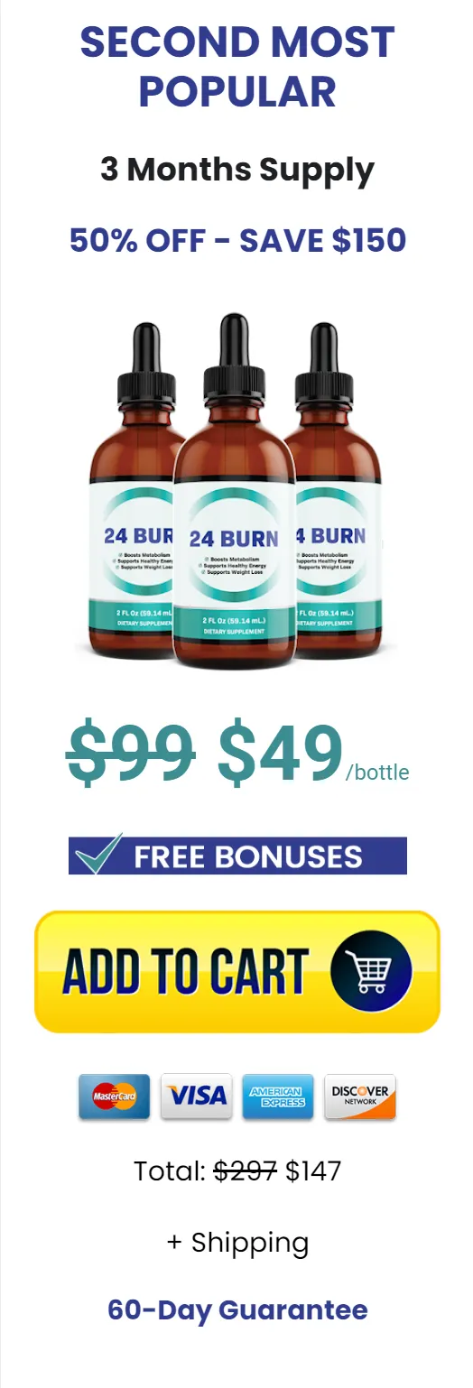 24 Burn buy 3 bottle