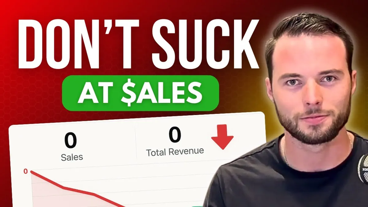 Chris Barry on an iPad breaking down the common sales mistakes coaches make on calls