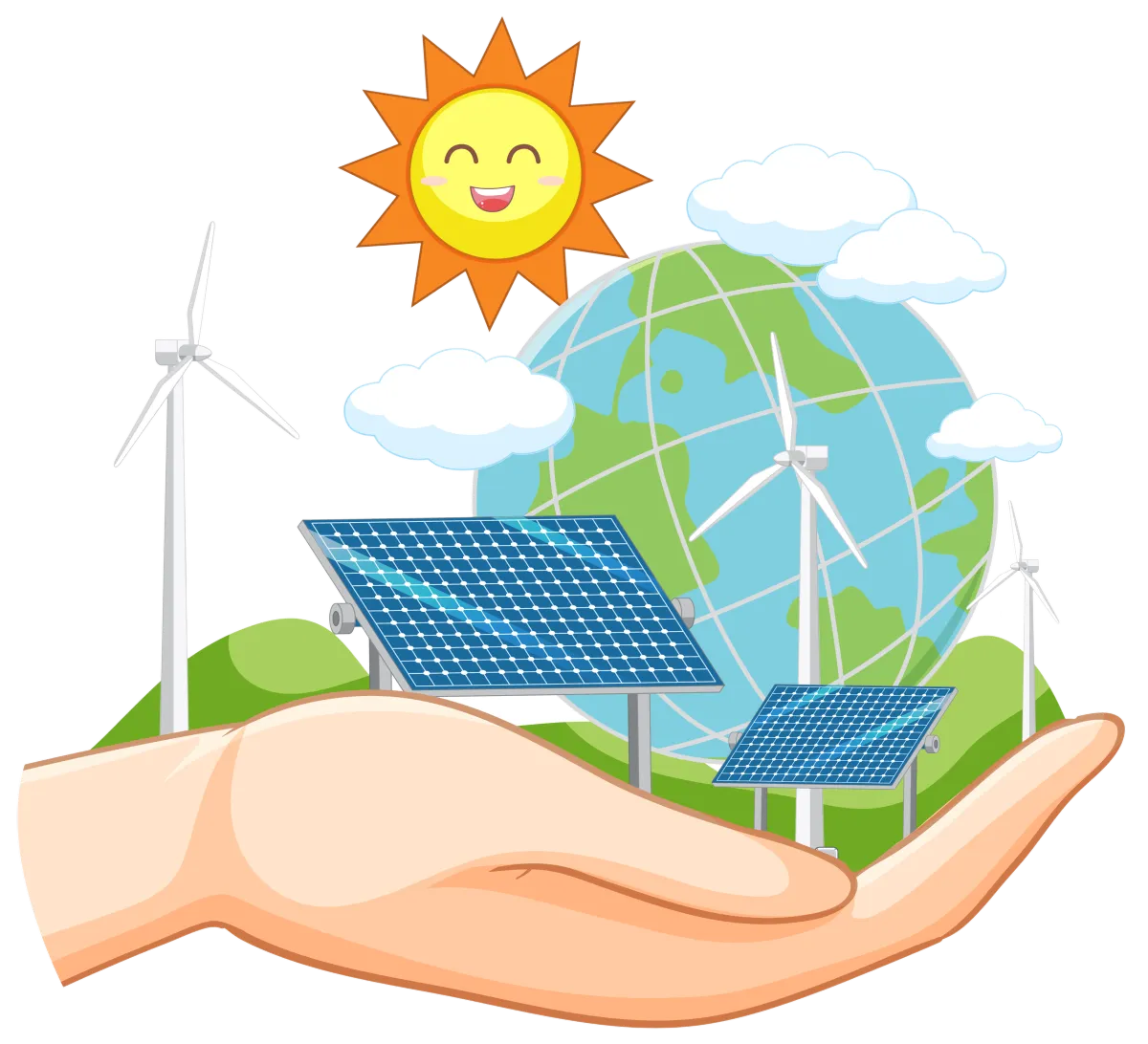 Friendly representative helping a customer save on services