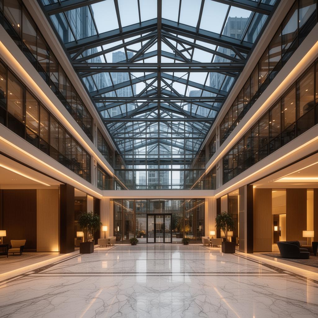 Luxury commercial property interior representing high value real estate investments and professional property acquisition strategy