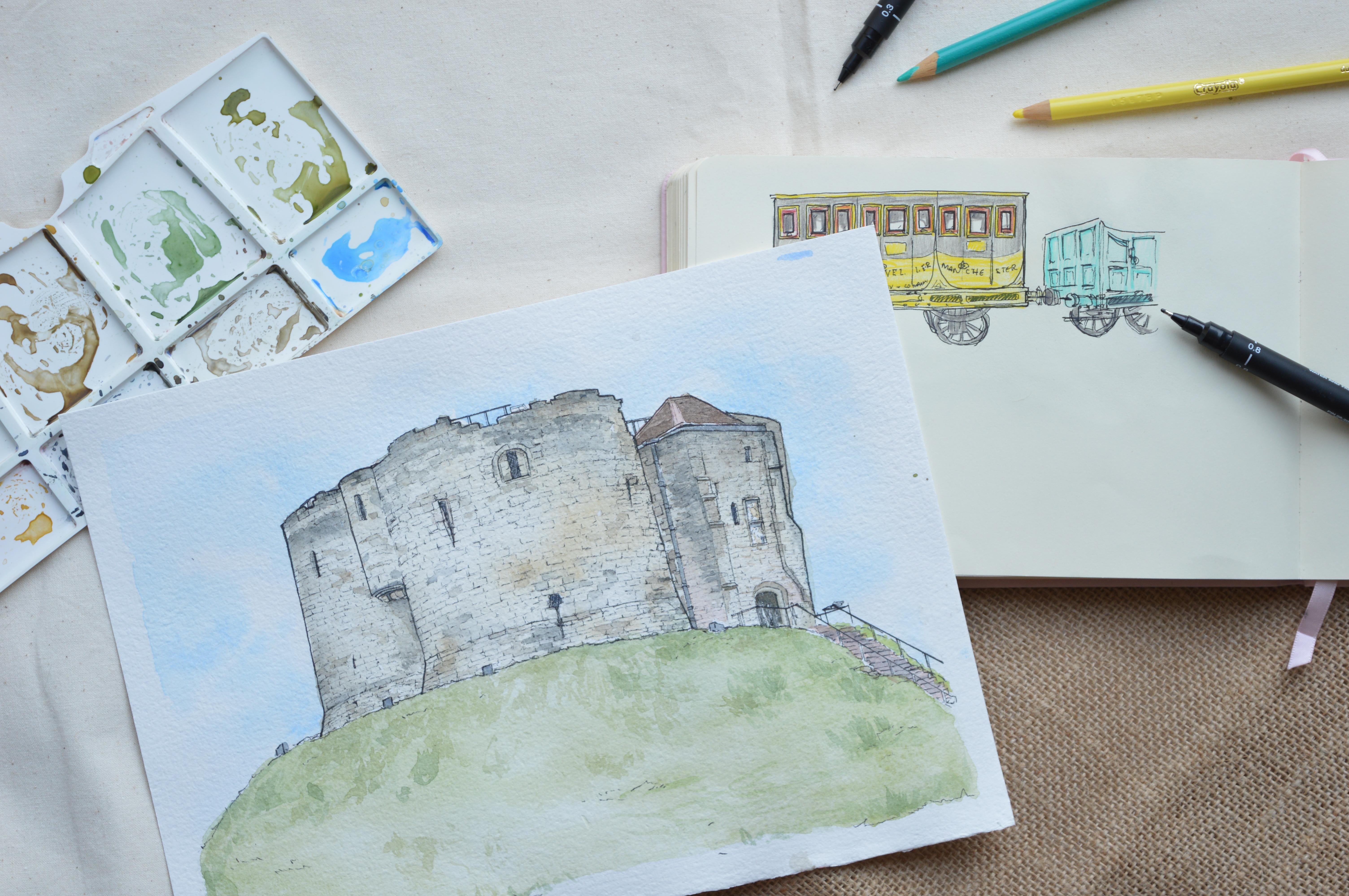 My Nerdy Tour of York || Three days of history, urban sketching and vegan eats