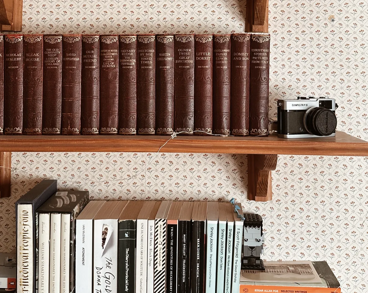 My personal bookshelf