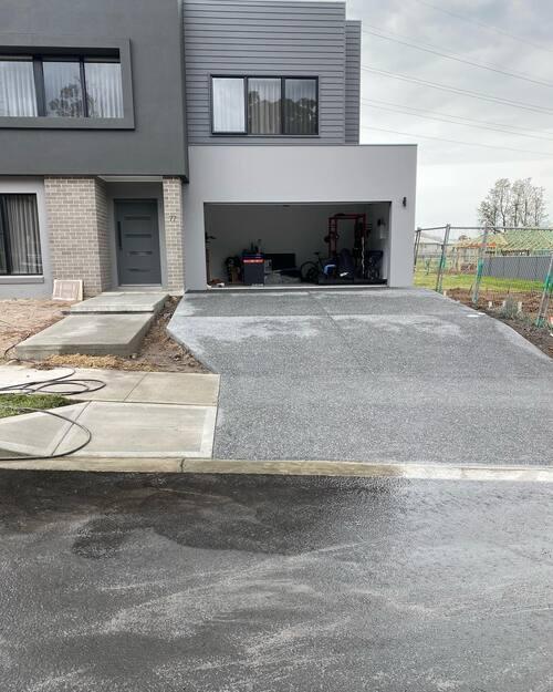 Exposed Aggregate Concrete