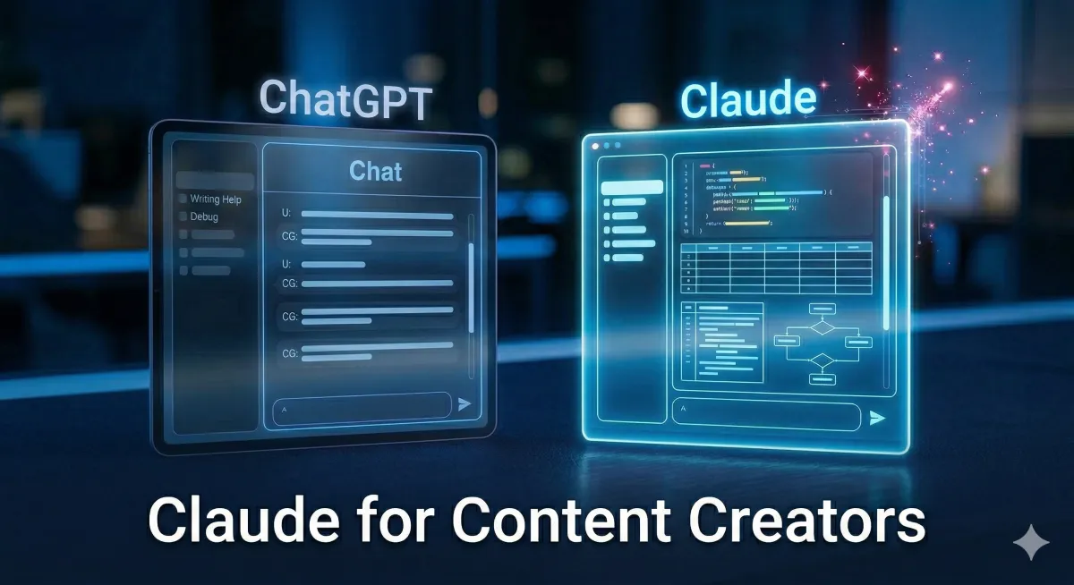 Claude for Content Creators: What It Does That ChatGPT Doesn't