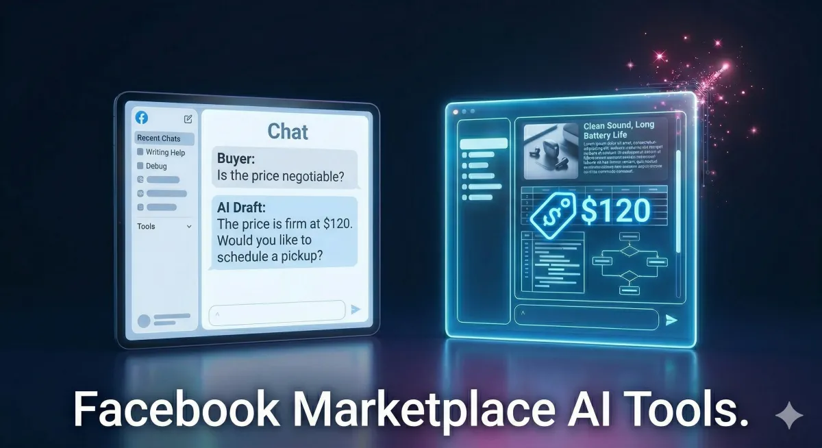 Facebook Marketplace Now Uses AI to Handle Seller Messages and Build Listings for You