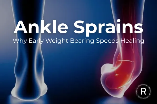 Ankle Sprains: Why Weight Bearing Speeds Healing