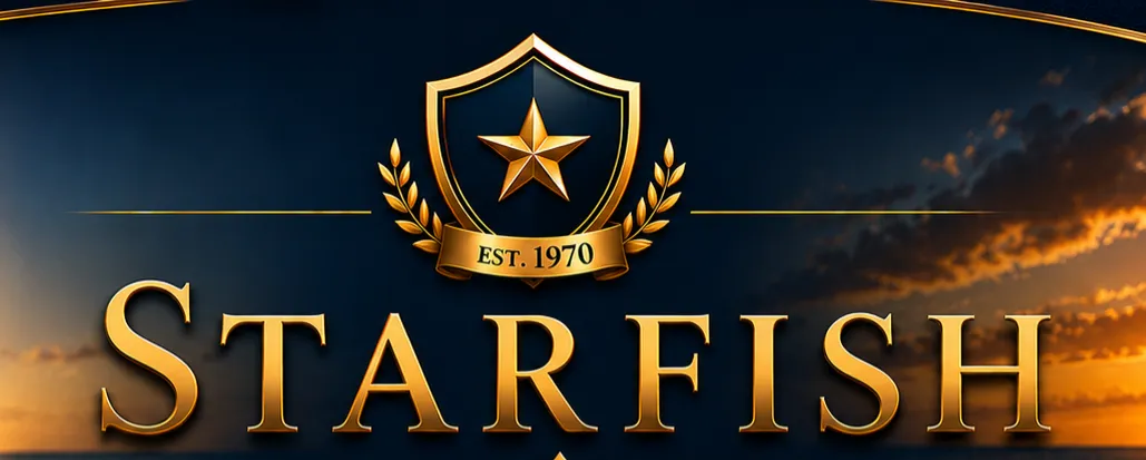 Starfish Retirement Income Strategies logo (gold and white)