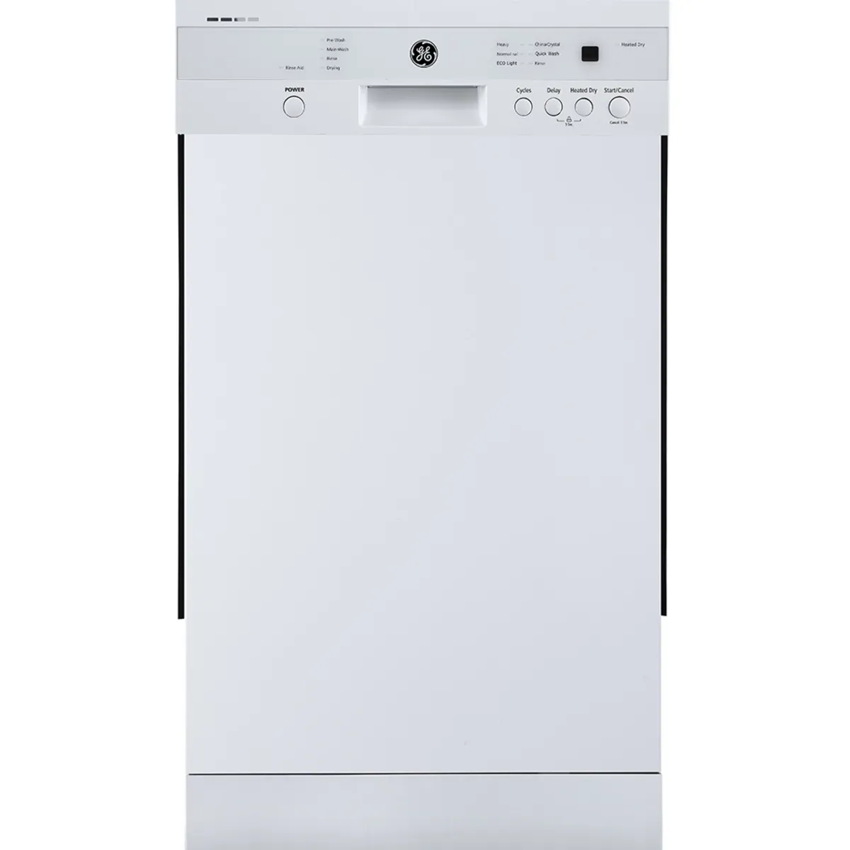 White built-in dishwasher from the Al's Appliance showroom