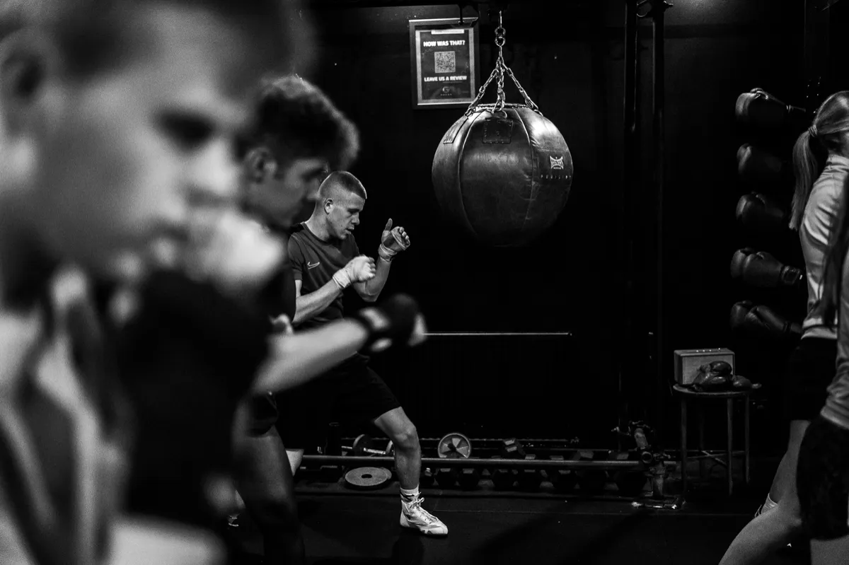Fighter Training Camp Preparation in Glasgow Gym