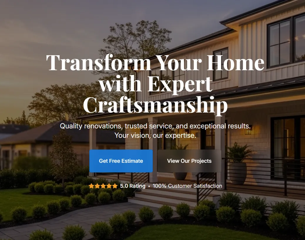 Sample website image for reference