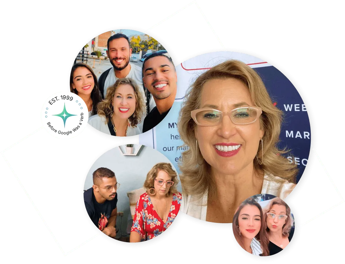 Collage of our team