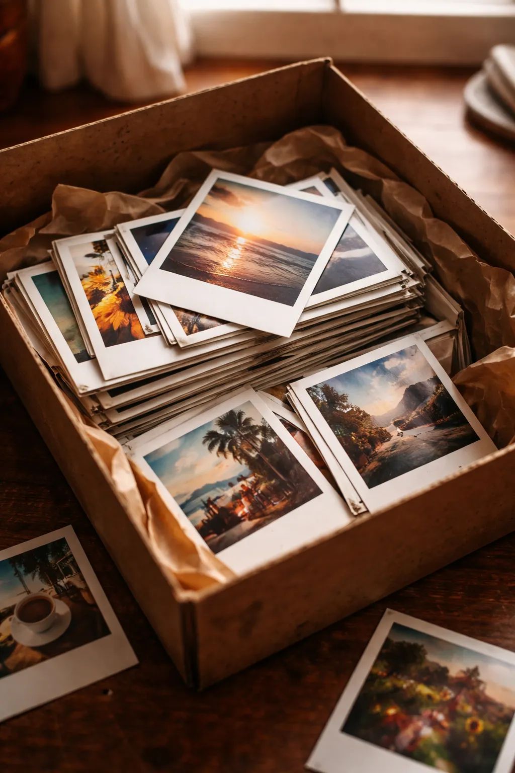 Instant Film photos stored properly