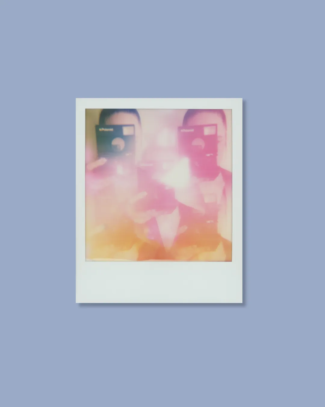 Amber Lauder polaroid selfie for instant photographers in focus