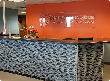 Interior lobby of All Tails 'R' Waggin