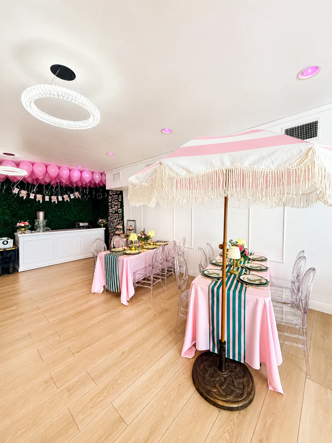 pink grad party