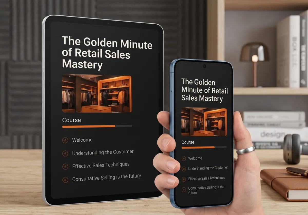 Retail Sales Starter Kit Course Bundle on Devices