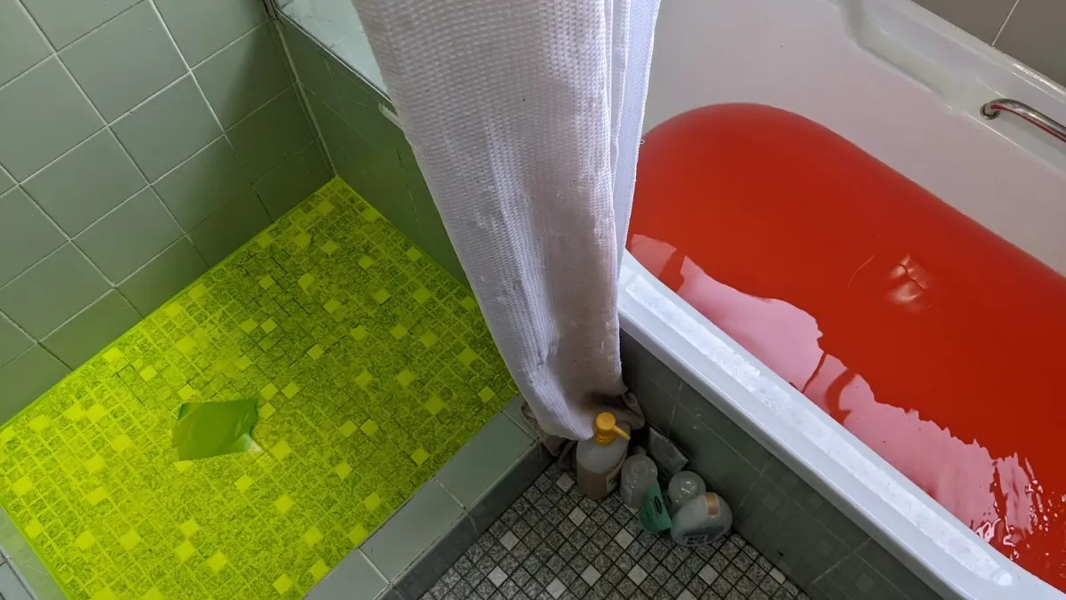 Dye Testing to Find Water Leaks
