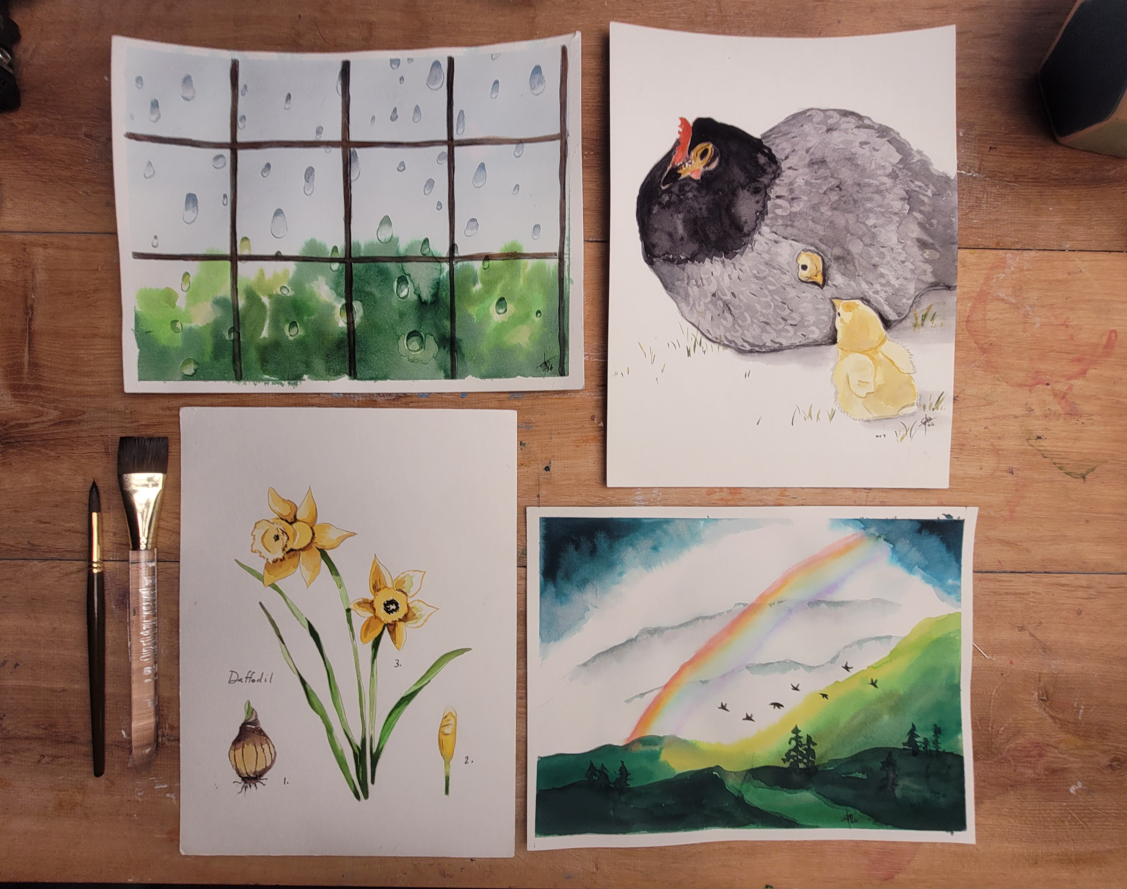 watercolor painting lessons march 2026