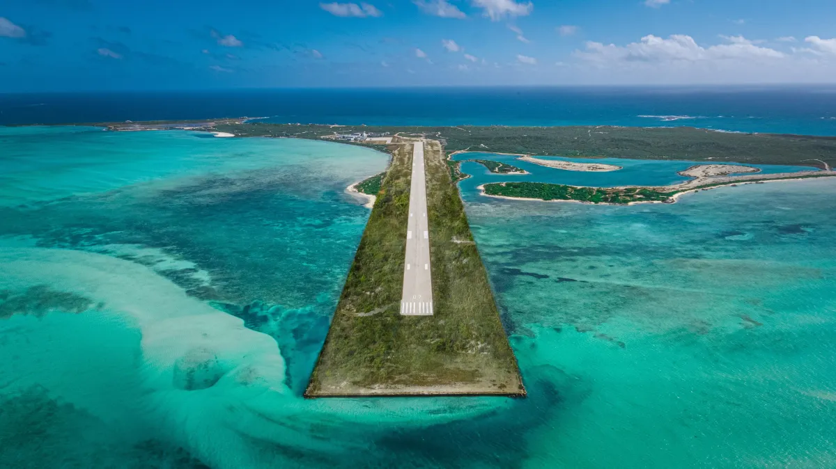 Ambergris Cay Private Airport