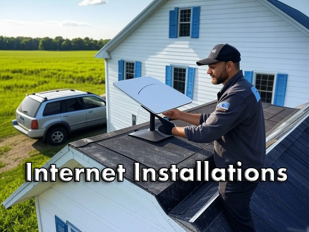 Internet Instalations ~Starlink etc