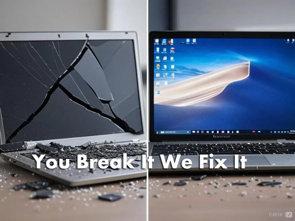 You break it we fix it