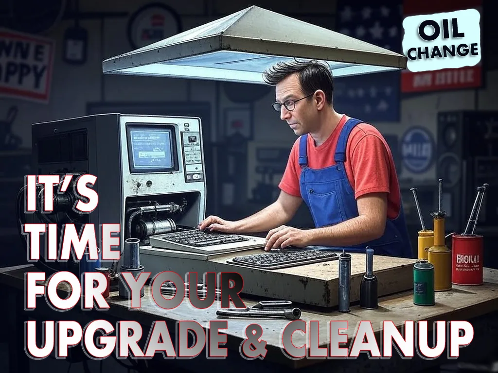 Computer Oil Change & Upgrade