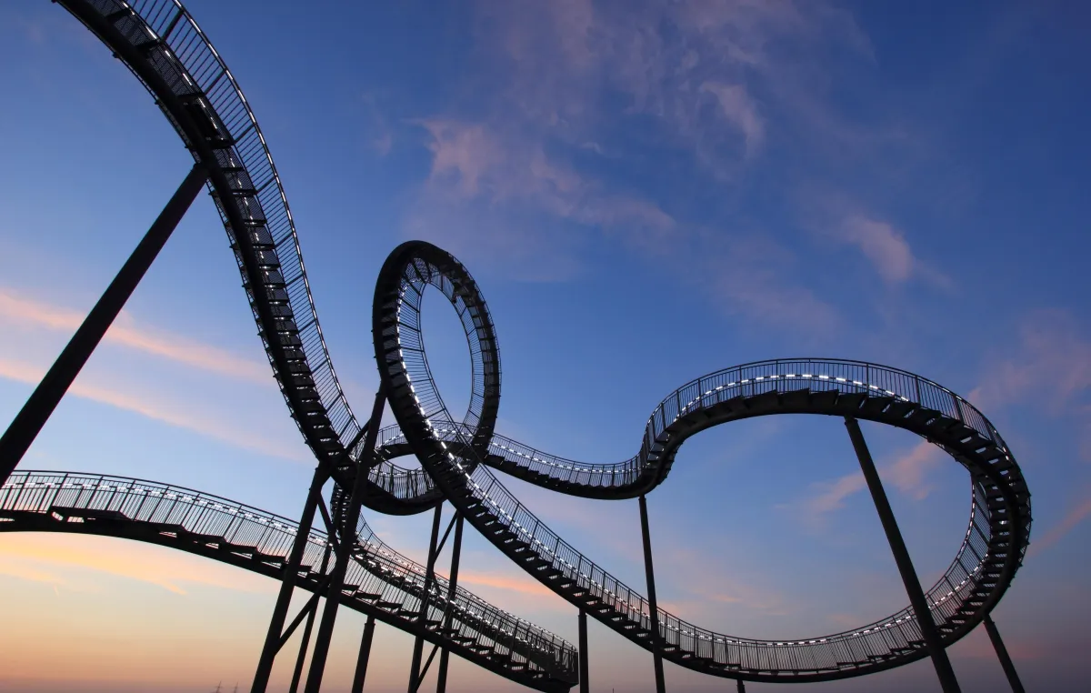 representation of negative looping thoughts