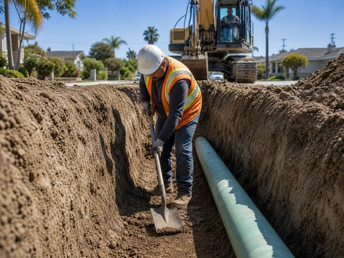 Toilet installation in Glendora, CA