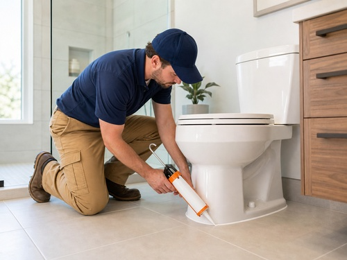 Toilet installation in Glendora, CA