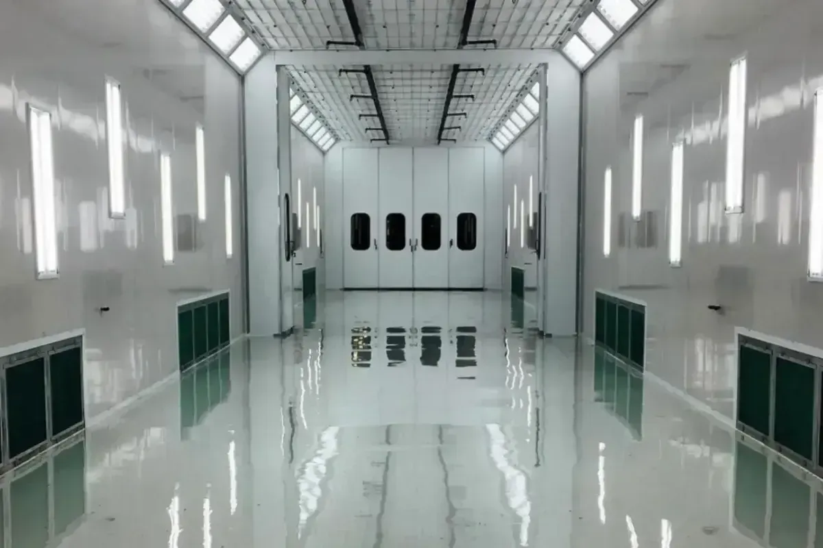 NEBR commercial paint and collision spray booth