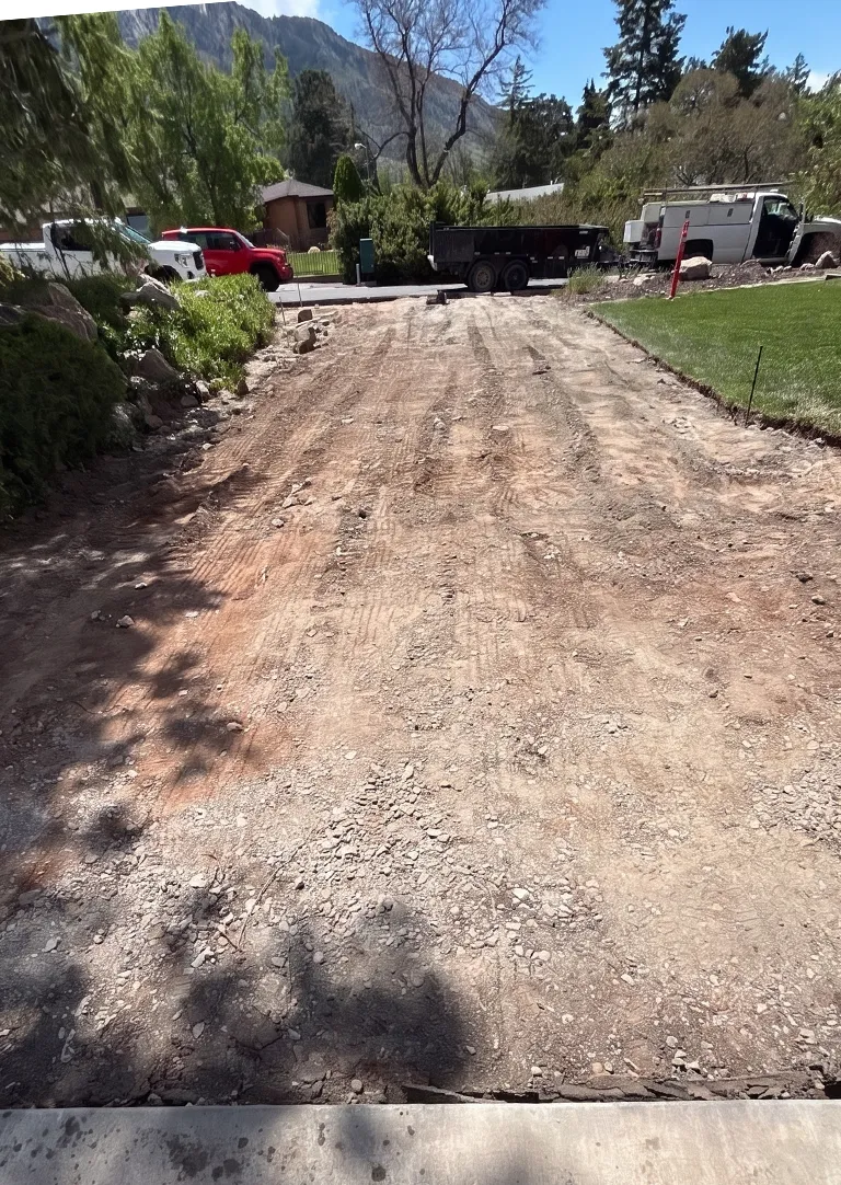 Before concrete