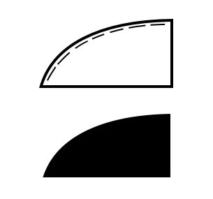 Clean vehicle window with guide tape placed 1/2 inch from the top and lint-free towel with soapy water.