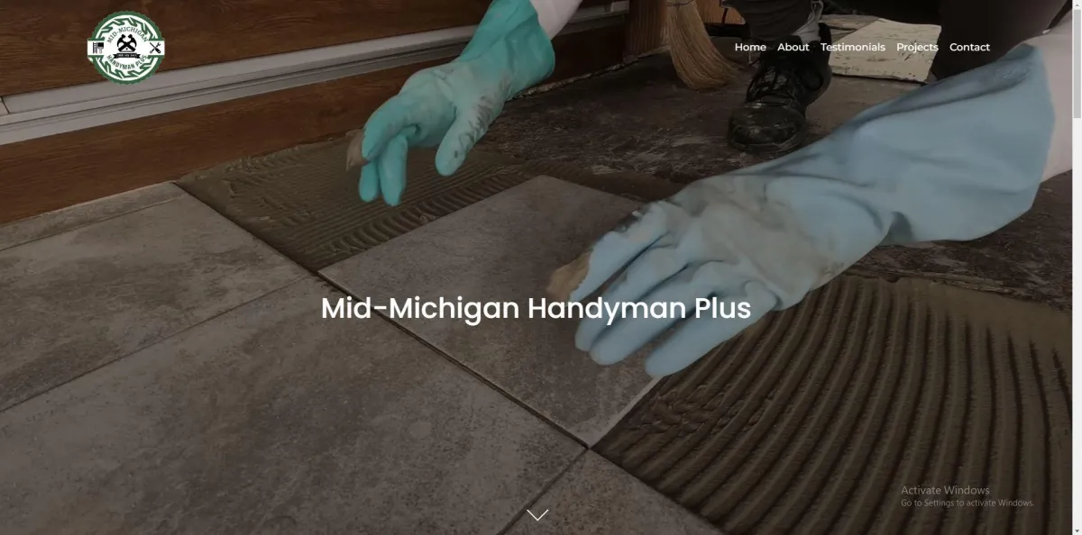 Mid-Michigan Handyman Plus's Website