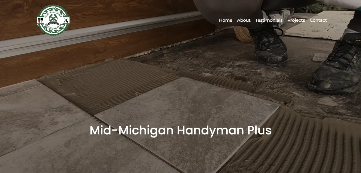 Mid-Michigan Handyman Plus's Landing Page