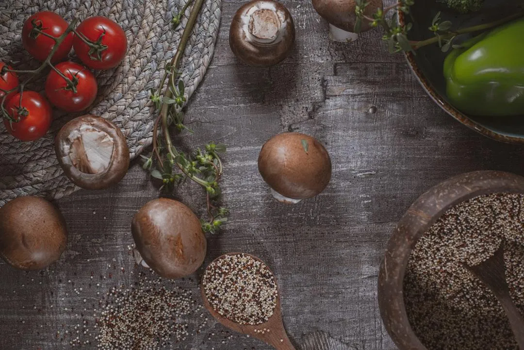 Pantry staples and anti-inflammatory whole foods for an elimination diet